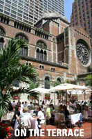 INSIDE PARK at St. Bart's - The Terrace - the terrace at Inside Park at...