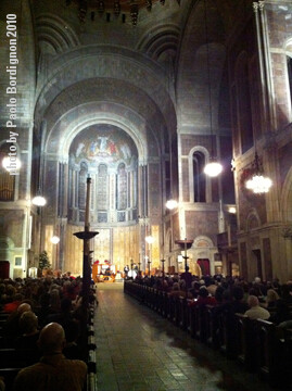 MUSIC people at organ concert - 360 px high