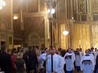 Procession - procession, St. Bart's service Procession - procession, St. Bart's service